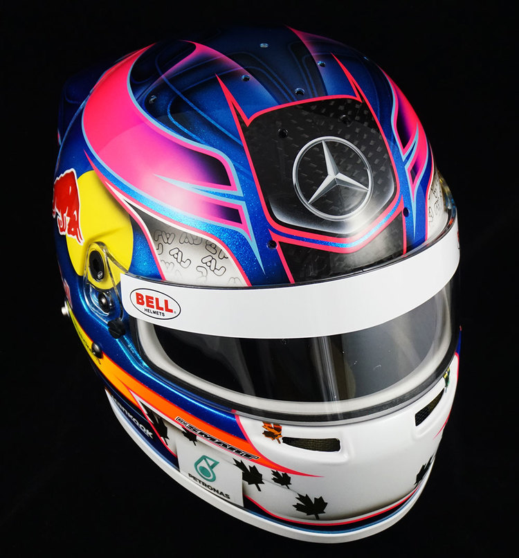Racing Helmets Garage Bell HP7 R.Wickens 2015 by Smart Race Paint