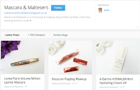Bloglovin for Mascara & Maltesers