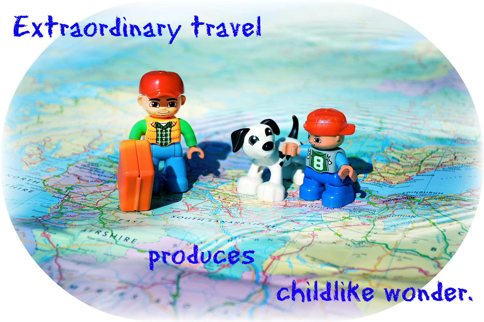 Extraordinary travel produces childlike wonder