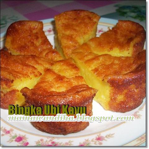 Dari Dapur Madihaa Kek Bingka Ubi Kayu