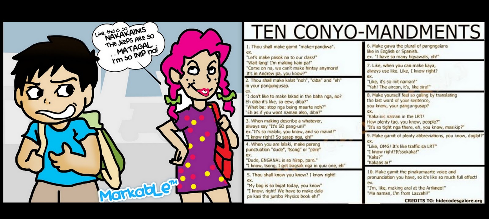 Conyo speak thesis image