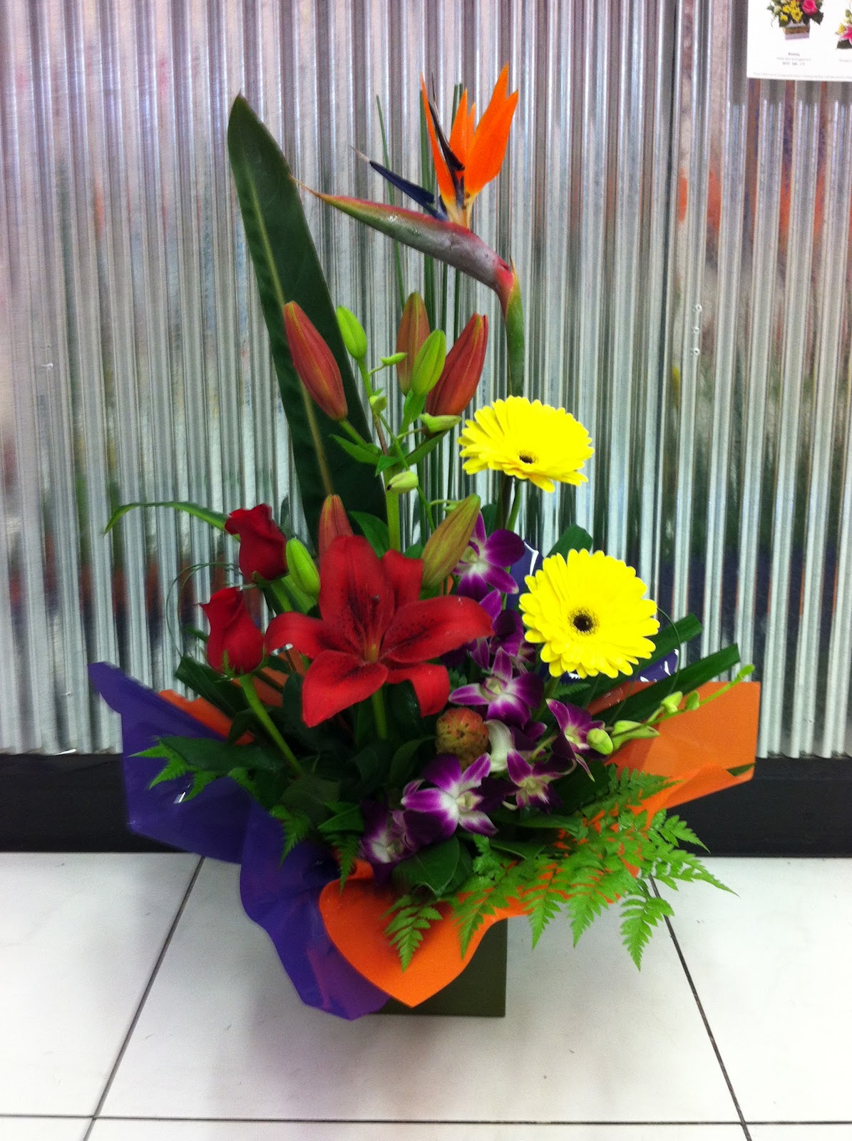 Bloomin' Mad Flowers Beautiful Box Arrangements......