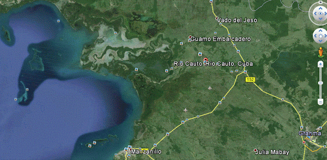 Tragedia en EL Golfo de Guacanayabo  Rio+Cauto+Google+earth+1