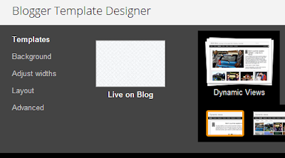 Blogger Template Designer