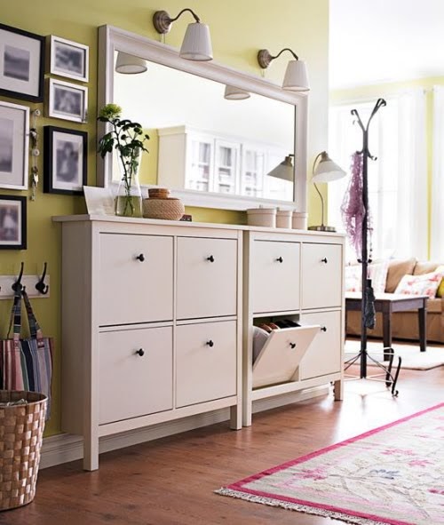 Knesting IKEA Inspiration IKEA Hemnes Great entry way storage