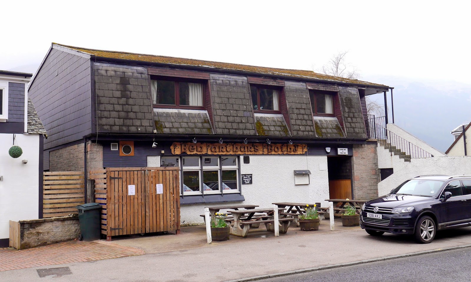 Walking and Crawling Around the Arrochar Alps Real Ale Festival 29th