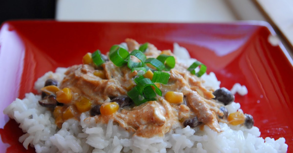 Bites Crockpot Chicken with Black Beans