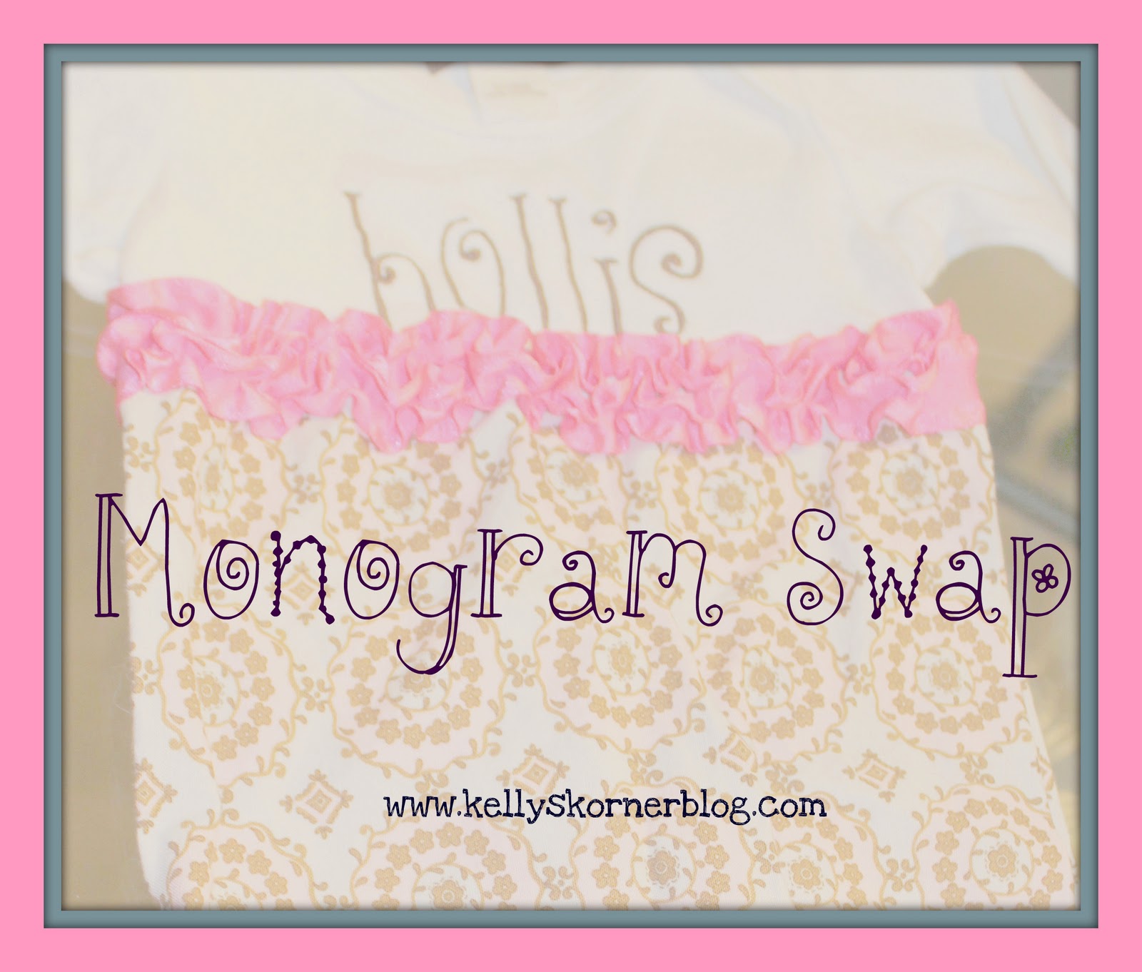 monogram kids clothes