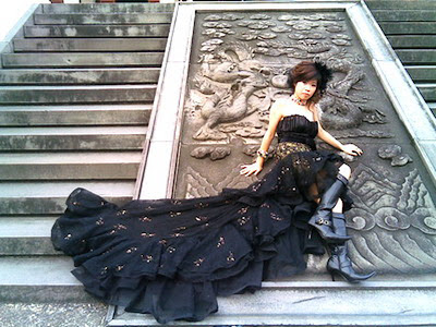 Black Wedding Dress