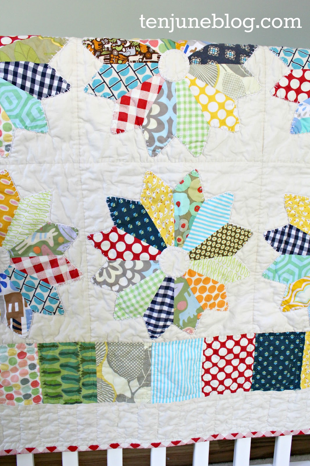 Ten June Nursery Update Custom Baby Boy Quilt Bedding from Etsy