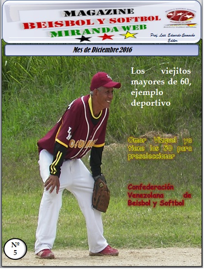 Magazine Beisbol y Softbol Miranda. Diciembre 2016