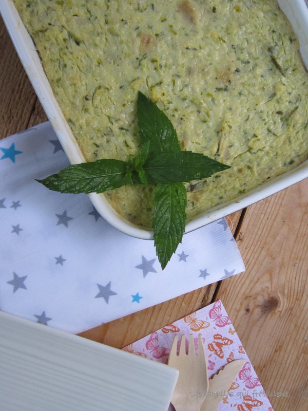 Les Papilles Qui Fretillent Flan De Courgettes