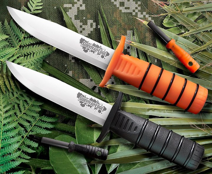 Oso Grande's Knife Blog Stay Sharp! Cold Steel Survival Edge Knives