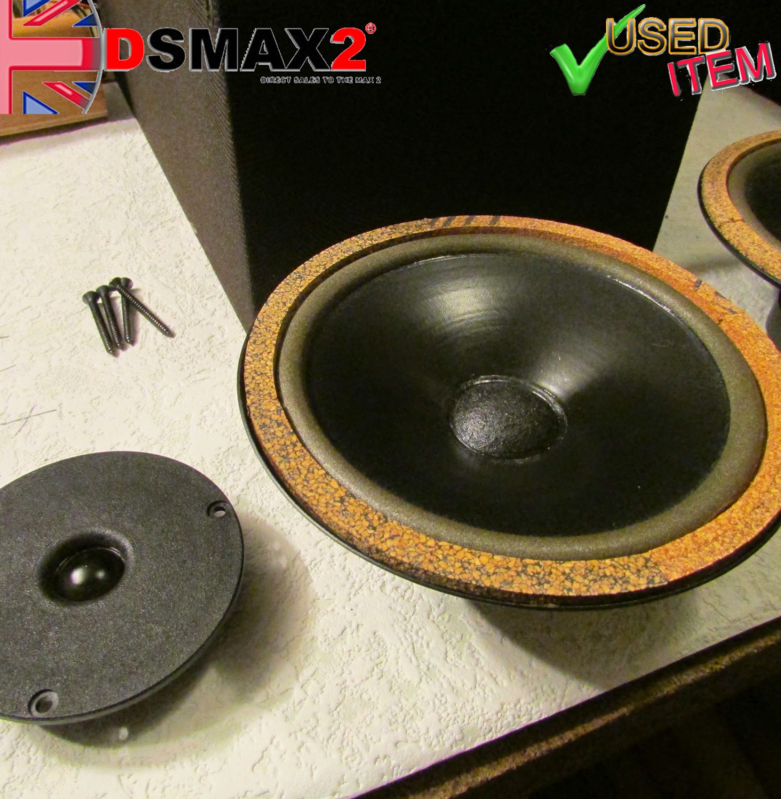 vintage Mission 70 speakers MKII Main / Stereo Speakers 1984 vintage