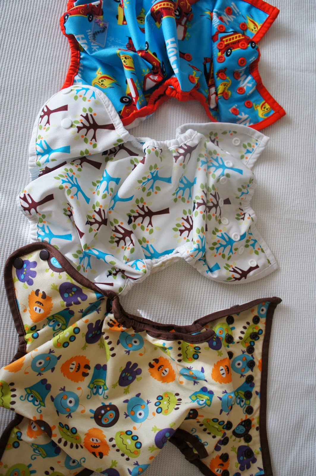 C, G & Mr. B Family, Friends & Fun Types of Cloth Diapers All In Twos and Classic Covers