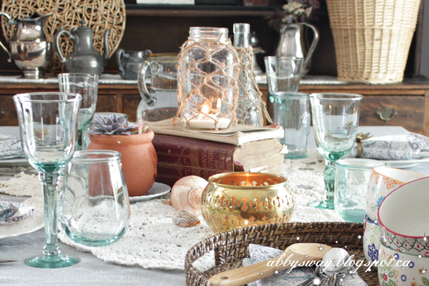 Boho Table Setting