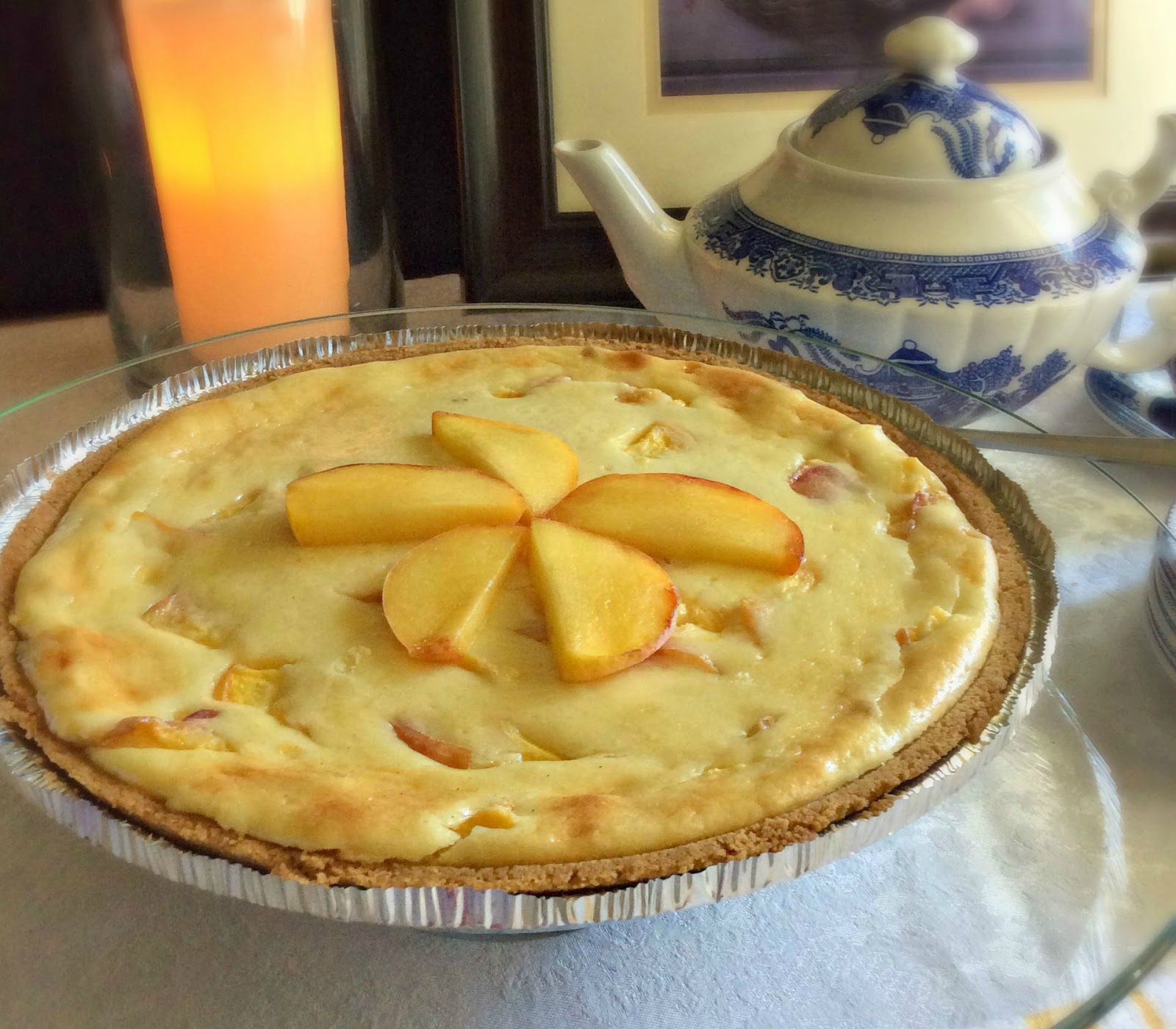 Cooking On A Budget Peachy Cream Cheese Cake Cooking On A Budget Peachy Cream Cheese Cake