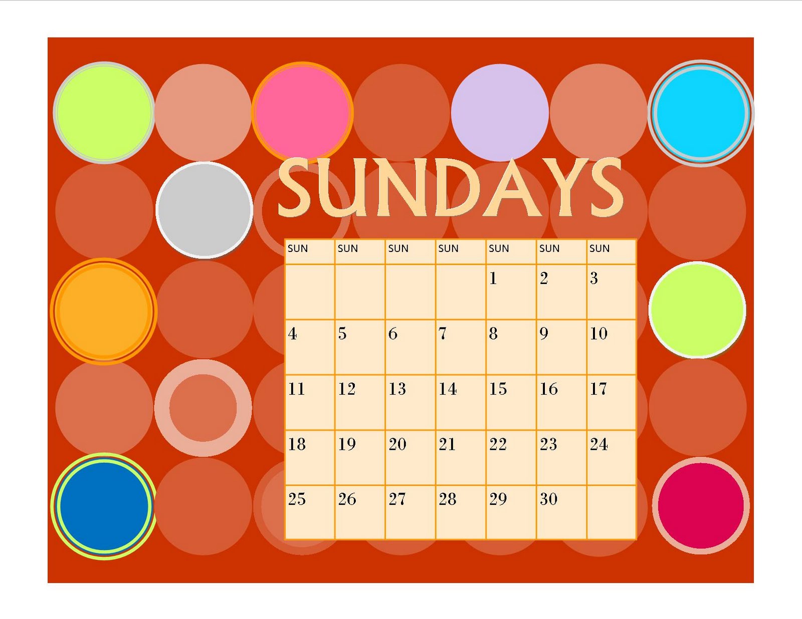 Southern Grins and Sunshine A Month of Sundays