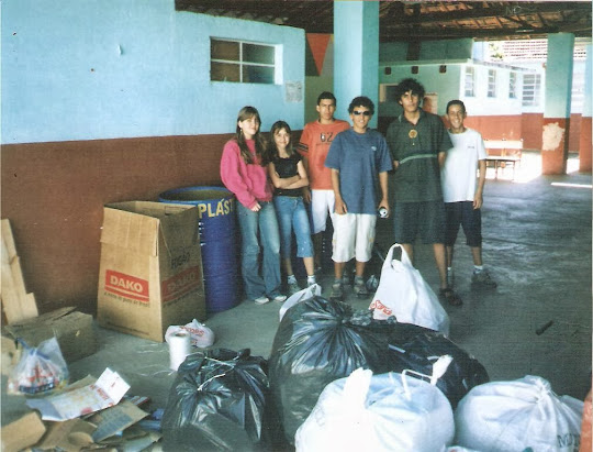 Seleção de materiais para reciclagem