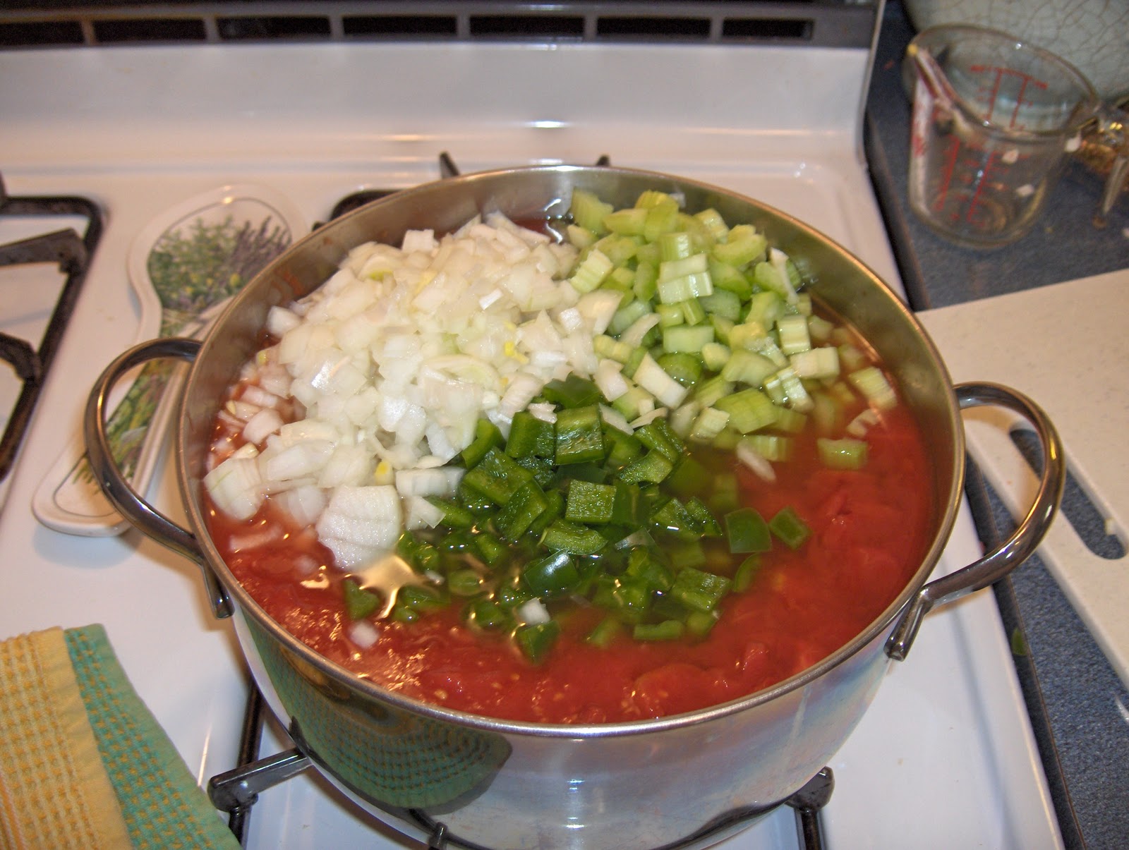 dinner at julie's Chili Sauce