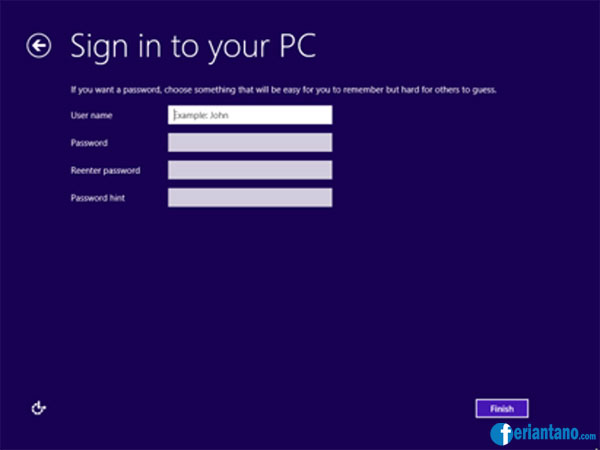 Cara Install Windows 8 Pro Lengkap Dengan Gambar - Feriantano.com