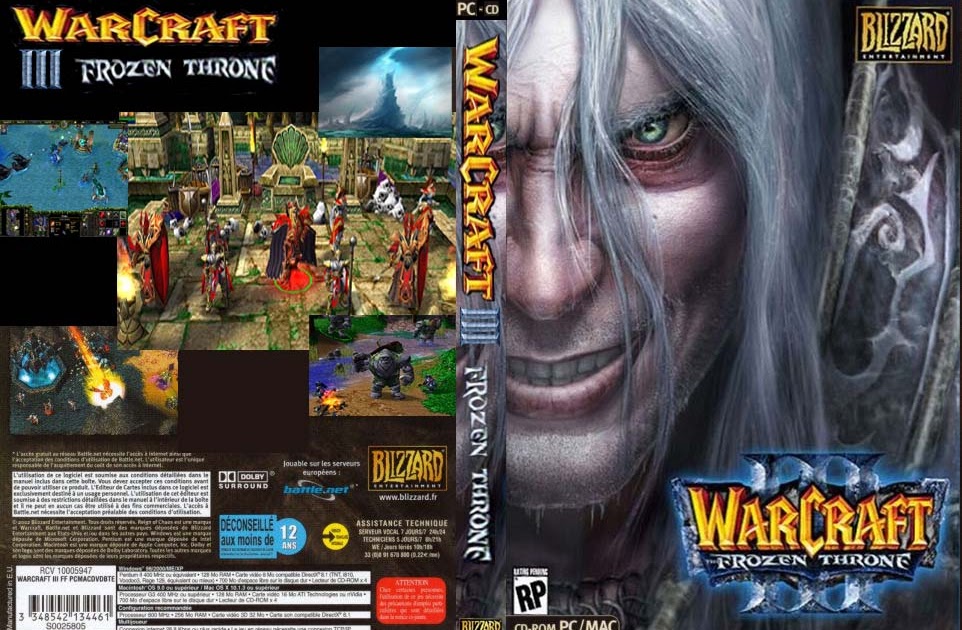 warcraft 3 frozen throne game