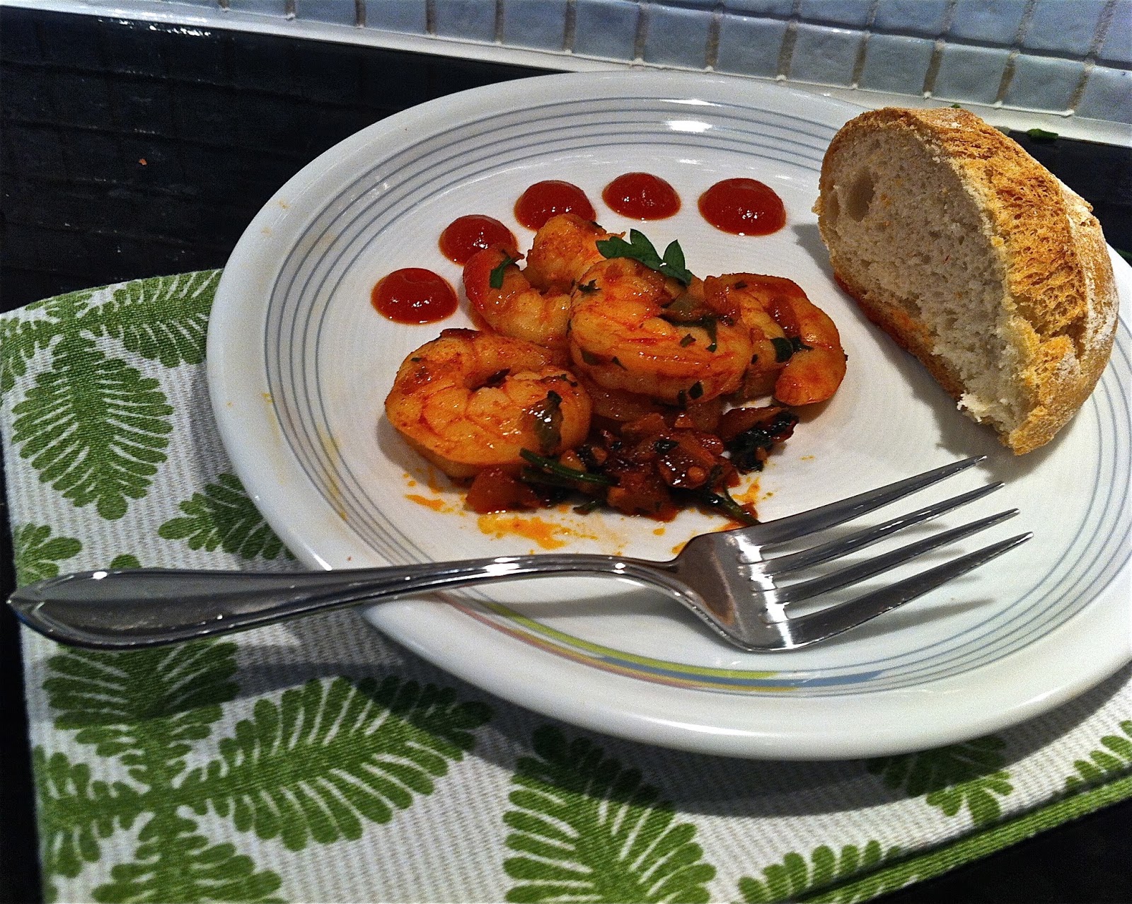 Homemade By Mary PORTUGUESE STYLE SHRIMP with PIRI PIRI SAUCE