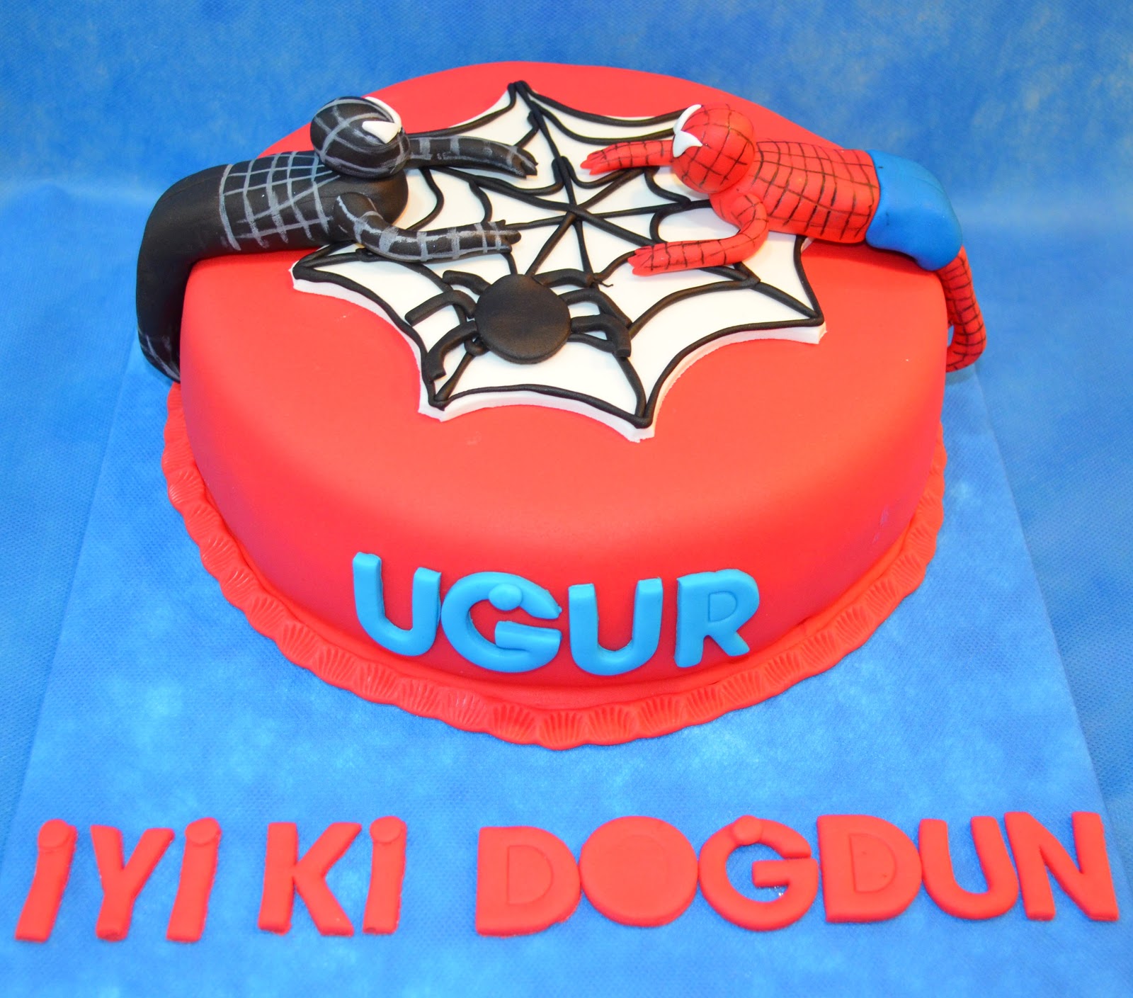 Le Bakery Butik Pasta Spiderman Pasta