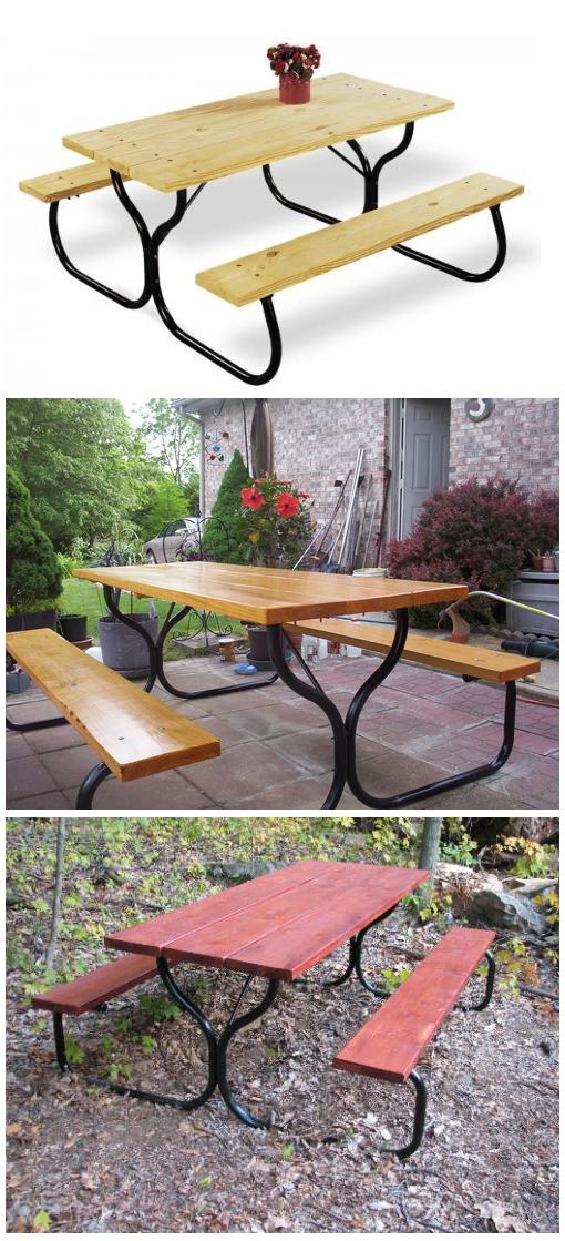 Garden Picnic Table Frame Kit