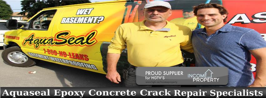 Aquaseal Basement Foundation Concrete Crack Repair Specialist Etobicoke 1-800-665-3257