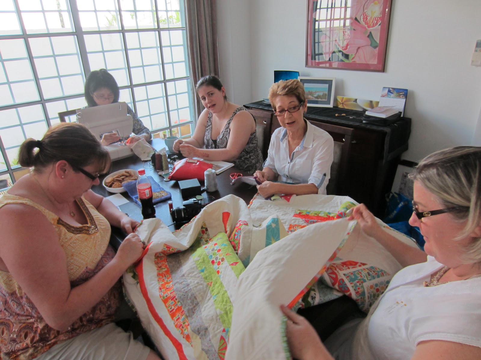 ANZA Quilters Singapore We've been busy!