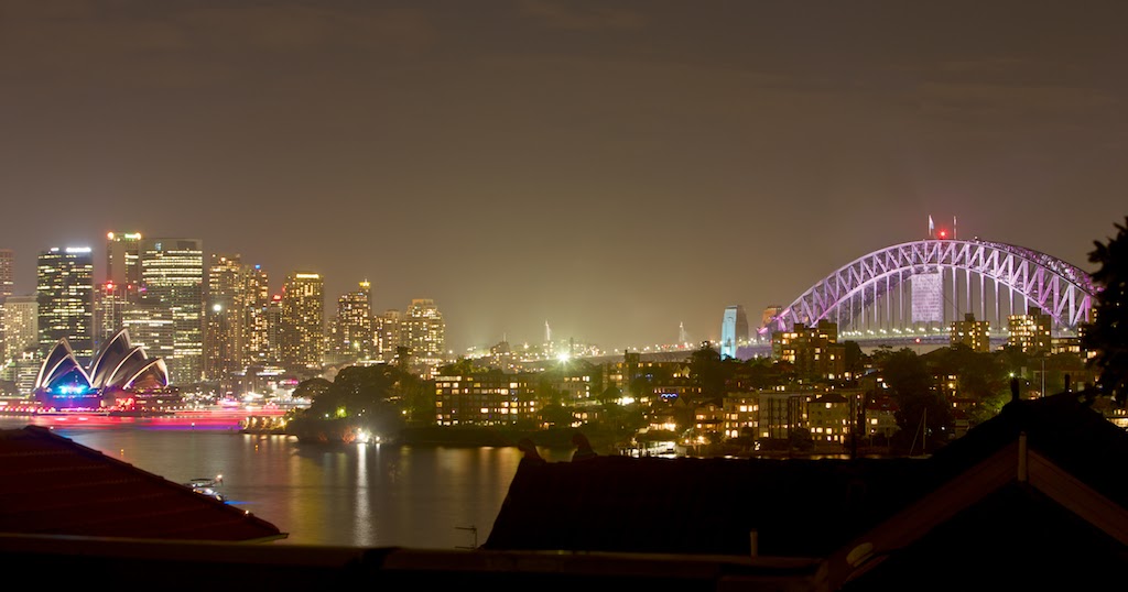 Cremorne Point Manor Astounding New Years Eve Photo's 2013 taken from