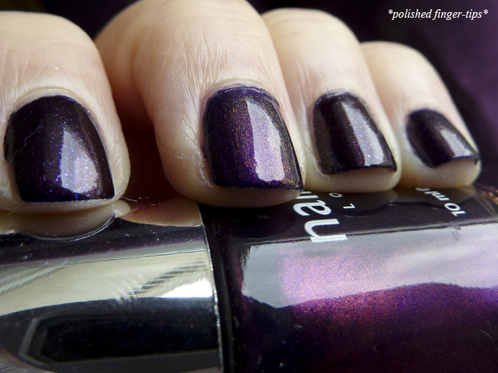 Chanel Taboo vs. Nails Inc Regent's Palace with Max Factor Fantasy Fire - Natural Light Chanel Taboo vs. Nails Inc Regent's Palace with Max Factor Fantasy Fire - Natural Light