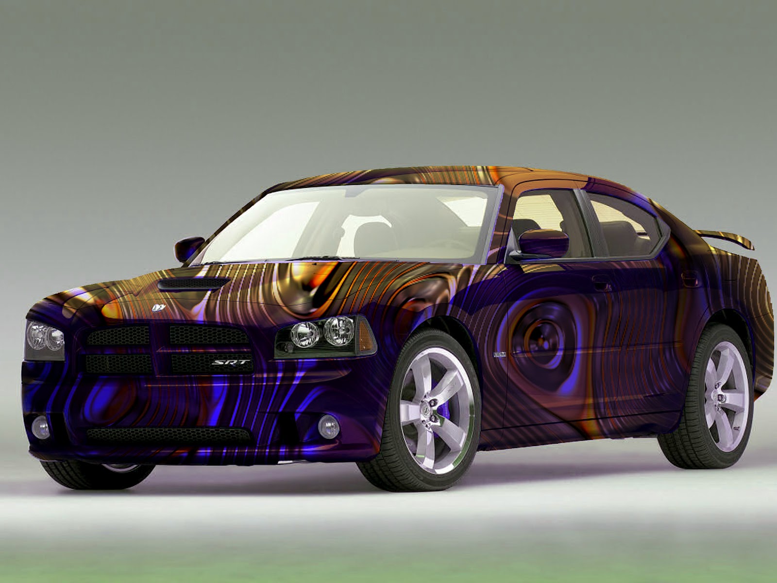 Artistic Tendencies Dodge Charger custom paint job