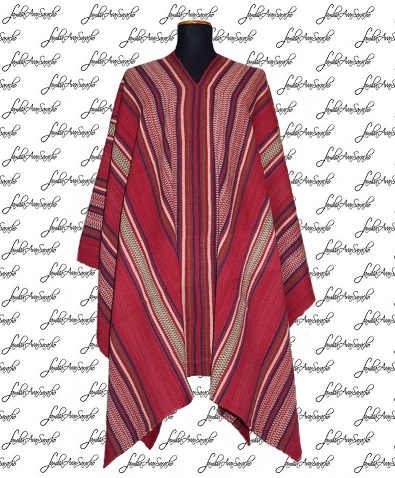 Recreación Poncho de Don Juan Manuel de Rosas
