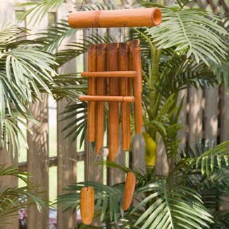 Bamboo Worktops Photos: Bamboo Wind Chimes