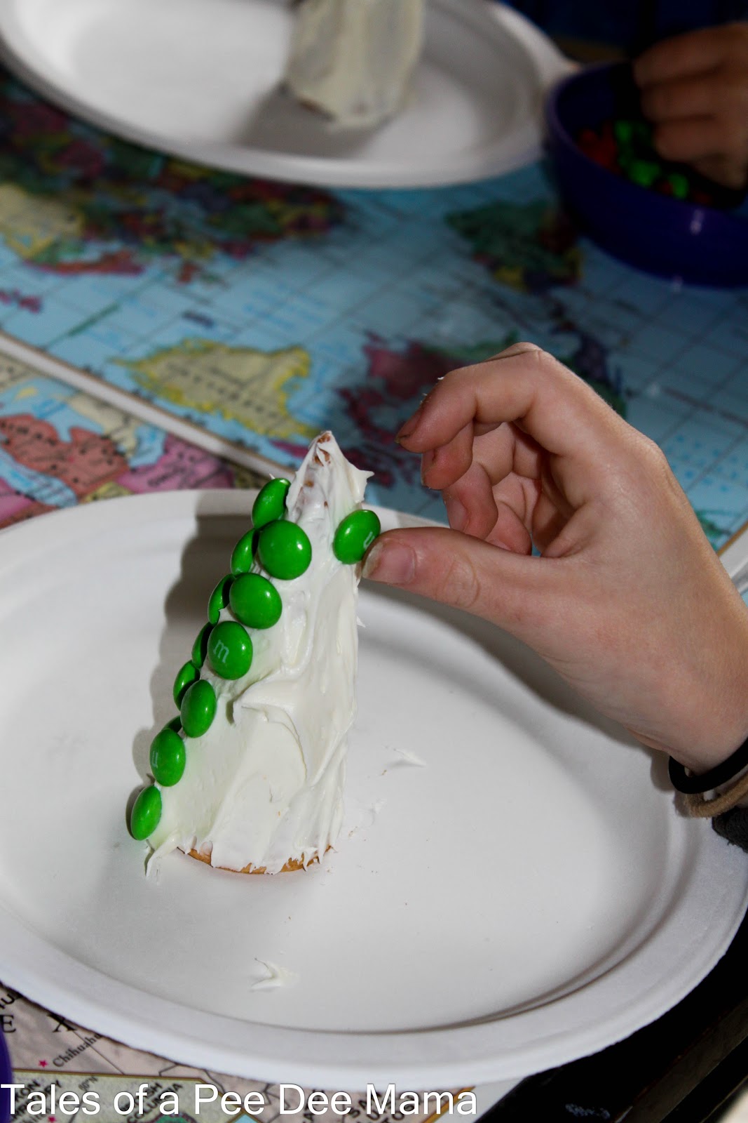 Tales of a Pee Dee Mama M&M Christmas Trees