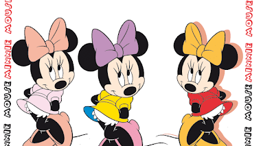 Lamina de minnie mouse para imprimir
