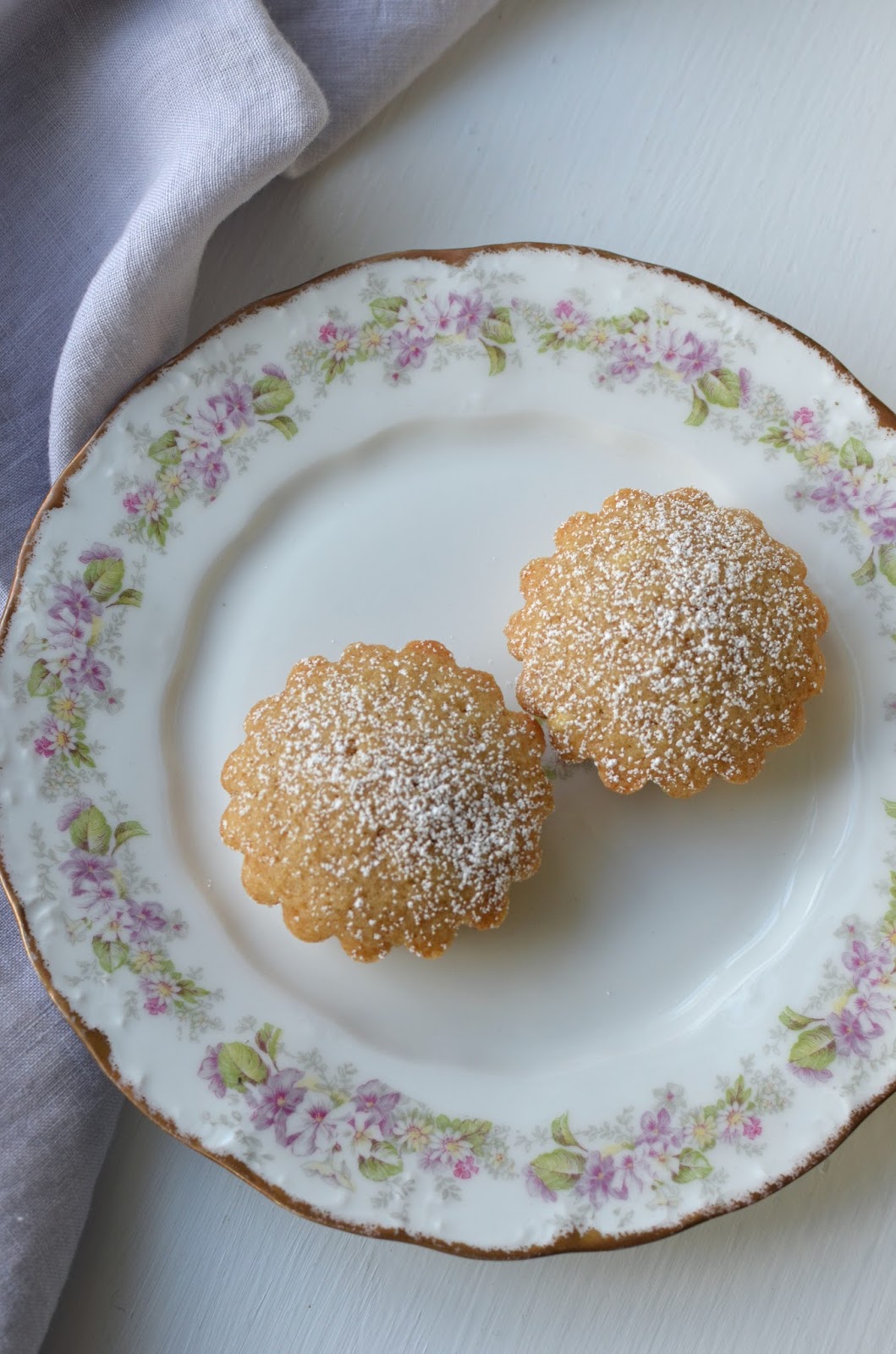 Playing with Flour Chestnut cream tea cakes