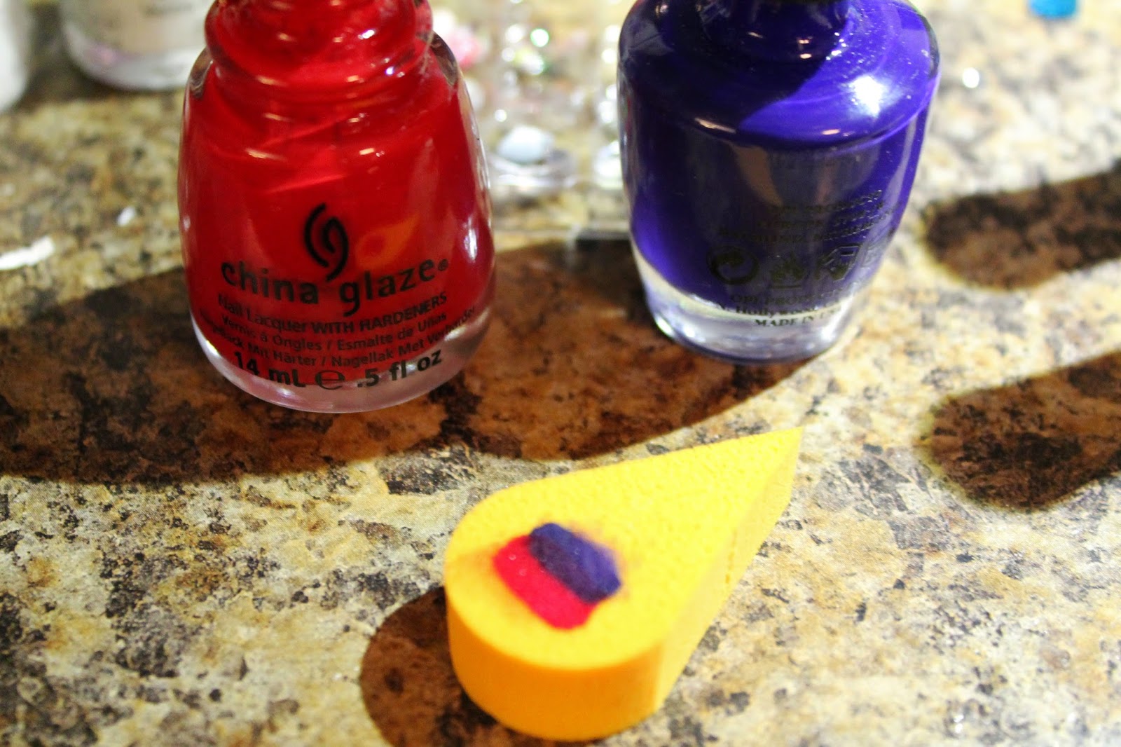 Labor Day Nail Art Tutorial Monica Hayworth
