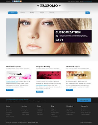 HTML Template - Profolio Cuber