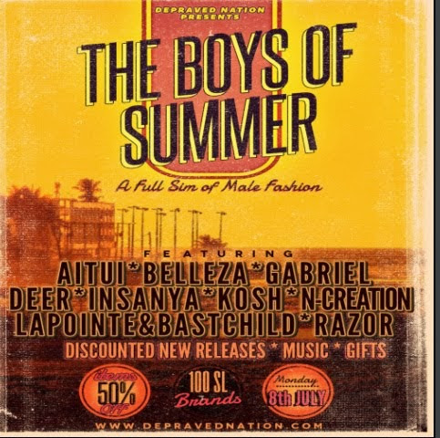 BOYS OF SUMMER fair with {{BSD Design studio}}