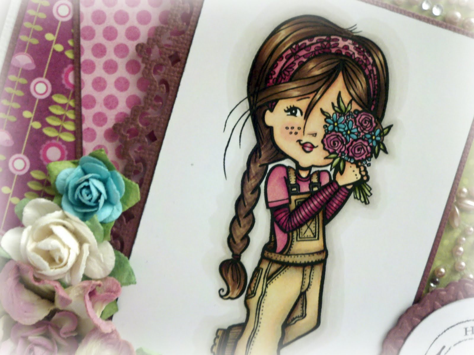 Kards by Katie Kreations Flowers for the Birthday Girl