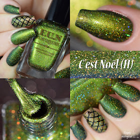 FUN Lacquer Christmas 2014 collection - C'est Noel (H) swatch