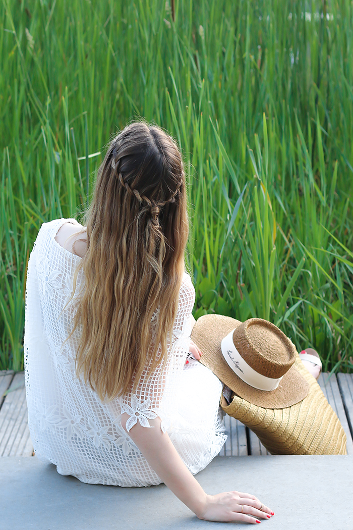 romantic hairstyle braid