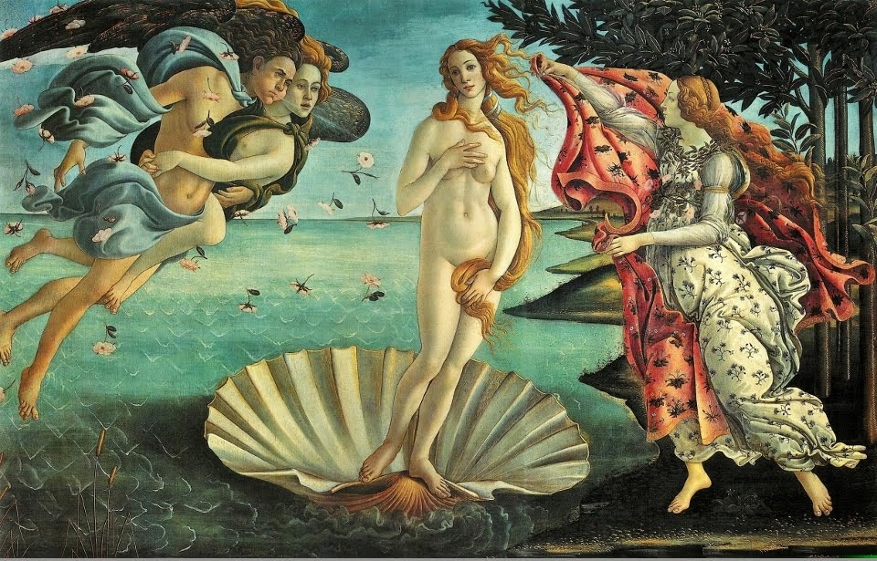 Birth of Aphrodite - Botticelli