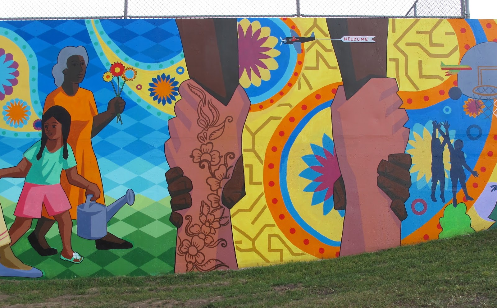 Sioux Falls Mural Project Sioux Falls completed mural at Meldrum Park