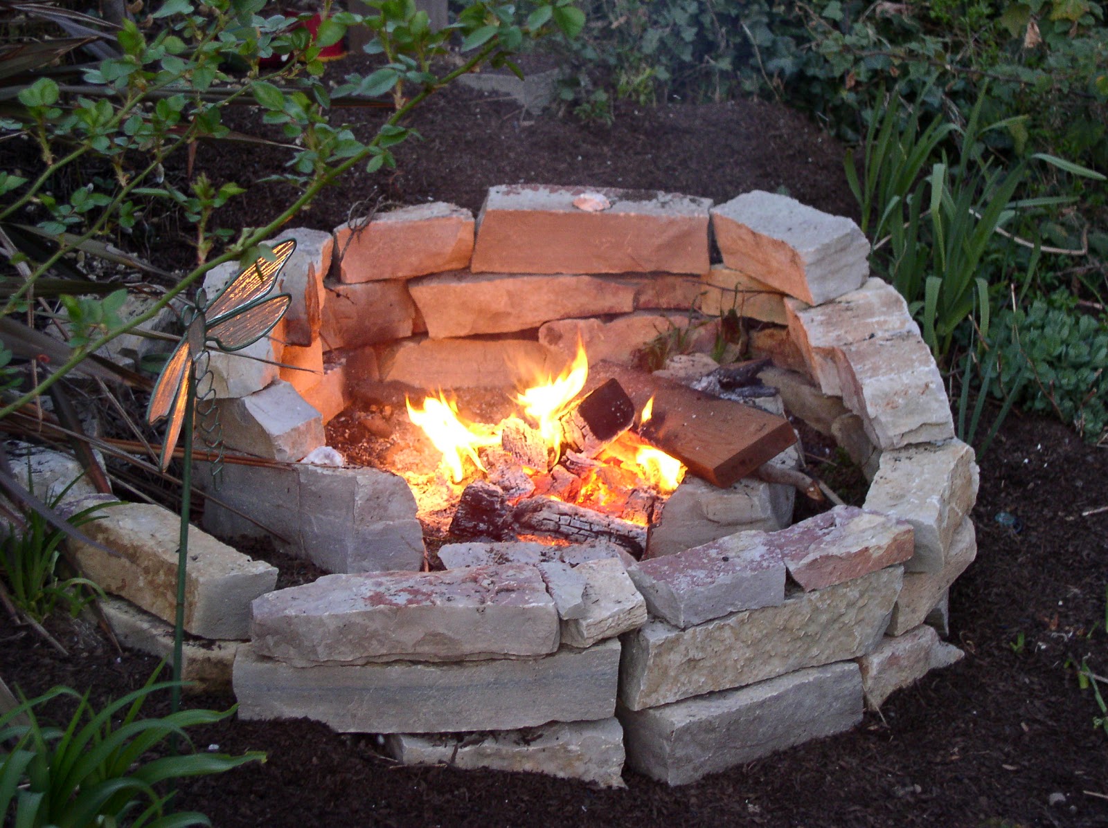 Shoreline Area News Roy's Garden Warming up to fire pits