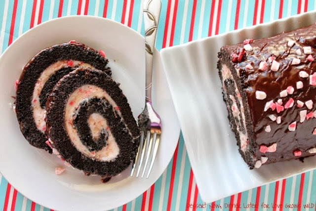 Dark Chocolate Peppermint Roll