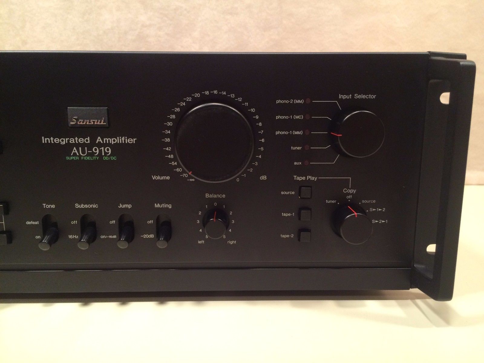 Sansui AU919 Integrated Amplifier AudioBaza